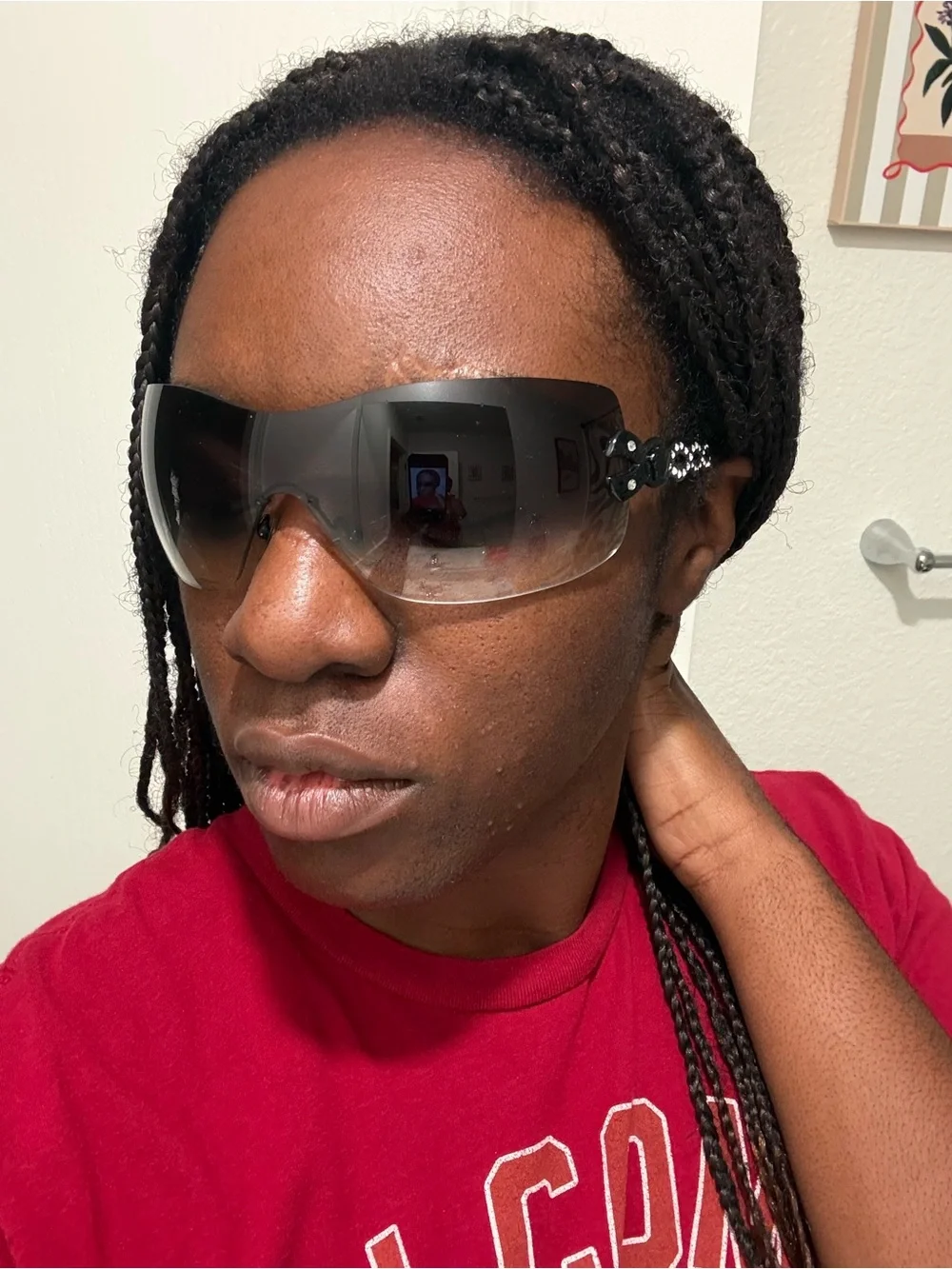 Versace Y2K Shield Sunglasses